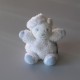 Doudou Peluche Blanche KALOO Taille 10 cm