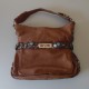 Sac a main simili cuir marron