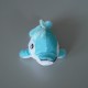 Peluche petit dauphin bleu Taille 15 cm