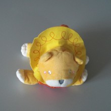 Peluche doudou Chat jaune IKEA