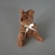 Peluche Écureuil marron LBVYR Taille 12 cm