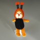 Peluche Ours en coccinelle BUFFALO GRILL Taille 20 cm