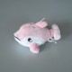 Peluche dauphin rose SANDY Taille 15 cm