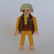 PLAYMOBIL Homme borgne naufragé en gilet, Marron et Beige de 1989