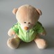 Peluche Ours et vest Adidas FUN 4 ALL en Taille 26 cm