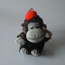 Peluche Gorille avec chapeau CP Taille 17 cm