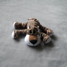 Peluche Tigre couché SANDY