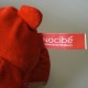 Peluche Ours rouge INES NOCIBE 2006 Taille 22 cm