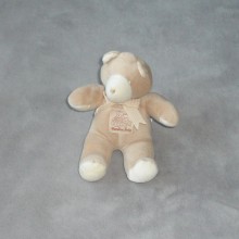 Peluche grelot Ourson beige MOULIN ROTY