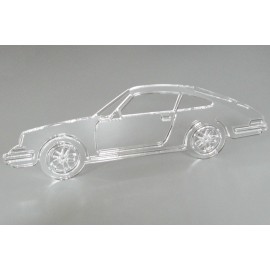 Porsche 911 plexiglas translucide Taille 60 cm * NEUVE