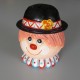 Tirelire modèle : Clown céramique de 16 cm