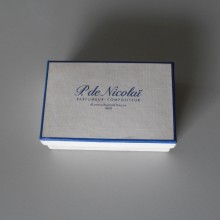 Parfumeur Compositeur P. de NICOLAI boite 10 x 16 cm