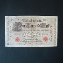 Billet de banque : 1.000 Mark ALLEMAGNE 1910