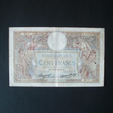 Billet de banque : 100 Francs FRANCAIS 5/1936