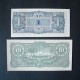 Billet de banque : 1 et 10 Dollars MALAISIE JAPON 1942