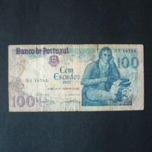 Billet de banque : 100 Escudos PORTUGAL 1981