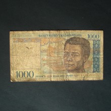 Billet 1000 Francs MADAGASCAR 1994