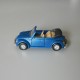 Miniature VW 1303 Coccinelle Cabrio bleu décapotée 1:36