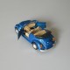 Miniature VW 1303 Coccinelle Cabrio bleu décapotée 1:36