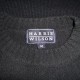 Pull avec petit poche laine mélangée noir HARRIS WILSON Taille M