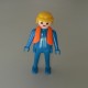 PLAYMOBIL Homme en Bleu de 1974 1ère série