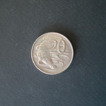 Pièce 0,20 Dollar AUSTRALIE 1981