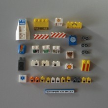 LEGO Lot de 35 pièces imprimés