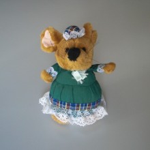 Peluche Souris en robe OREGON MAINE