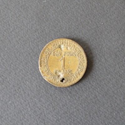 Pièce 1 Franc chambres de commerce FRANCE 1923