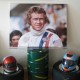 Tableau portrait de Steve Mc Queen Le Mans 75x100 NEUF