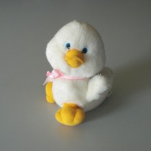 Peluche Canard blanc CP Taille 17 cm