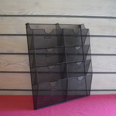 Un Casier Pour Le Range Lettres Fabrique En Fer De Fer De Couleur Noir