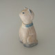 Statuette en bois Chat assis Taille 25 cm