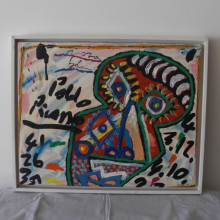 Tableau Ormare Pablo PICASSO de Bruno DONZELLI 44x54 cm