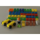 Lot de 60 pièces et briques MEGABLOKS