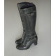 Bottes femme cuir noir REQINS Taille 38