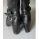 Bottes femme cuir noir REQINS Taille 38