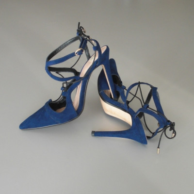 escarpins bleu marine zara