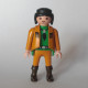 PLAYMOBIL Femme avec gilet vert et orange de 1993