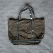 Sac à main cuir marron modèle a paillettes