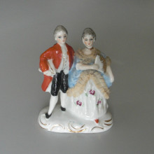Statuette de Prince et Princesse Taille 12 cm