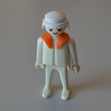 PLAYMOBIL Revers de manteau orange