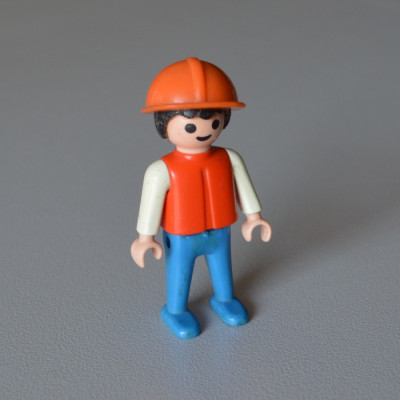 PLAYMOBIL Une casquette pour enfant orange