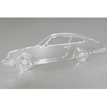 Porsche 911 plexiglas translucide Taille 80 cm * NEUVE