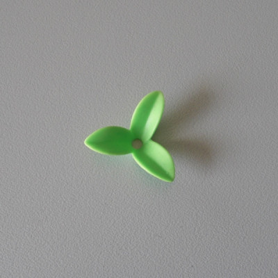 Playmobil décor lot de 3 x petits feuillages vert clair 1 connecteur 