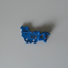 PLAYMOBIL Un cadre de moto bleu 3182501