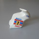PLAYMOBIL Un carénage de moto de course blanc 30054300