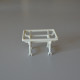 PLAYMOBIL Table à roulette blanche