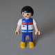 PLAYMOBIL Garçon en Blanc et Bleu de 1995