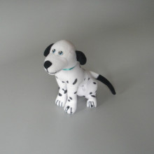 Peluche Chien Dalmatien assis Taille 12 cm